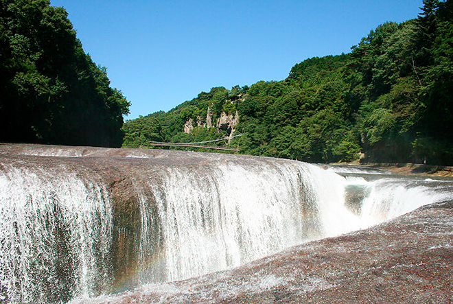 吹割の滝の写真