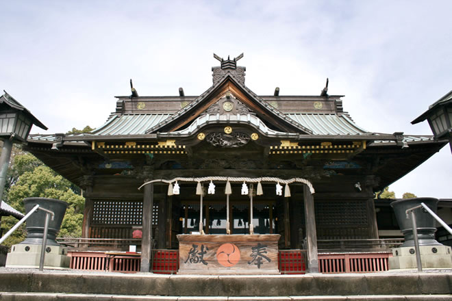 1400年の歴史を持つ雷電神社の写真