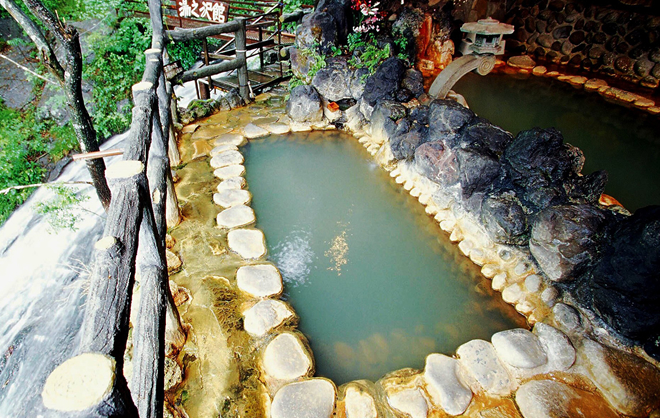 久恵屋旅館の大風呂の写真