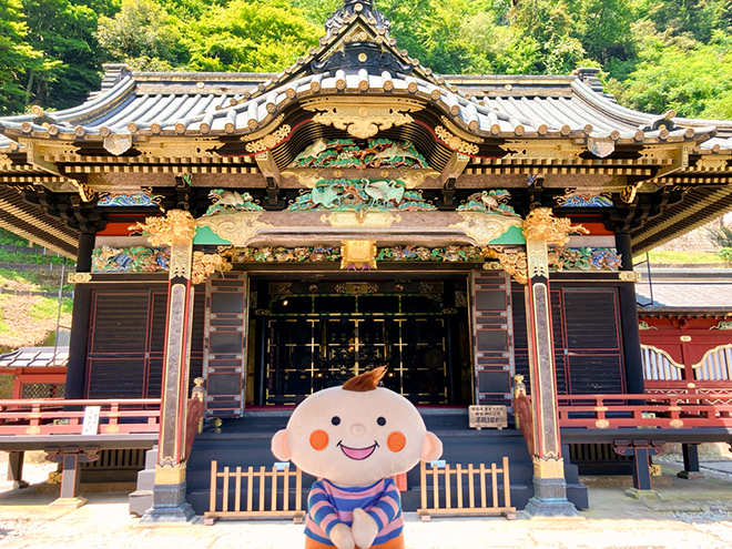 ほぺたんと妙義神社本社の写真