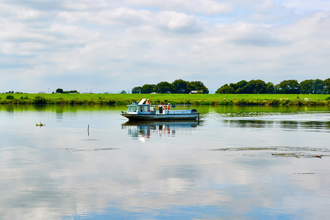現代の赤岩渡船の写真