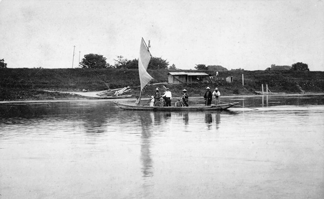 往時の赤岩渡の写真