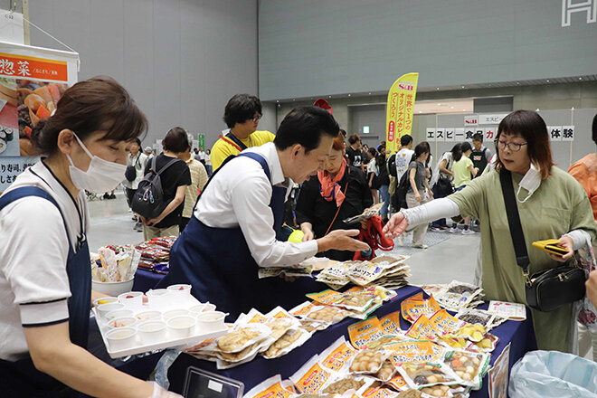 販売会の様子