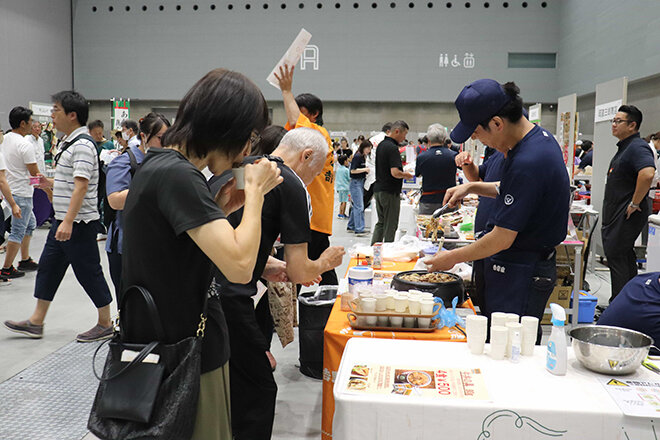 販売会の様子