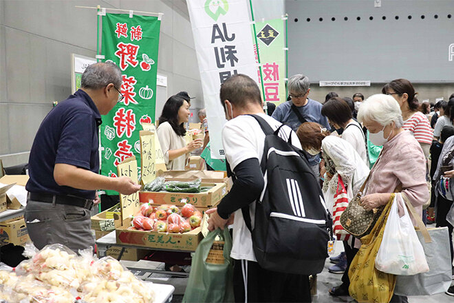 販売会の様子
