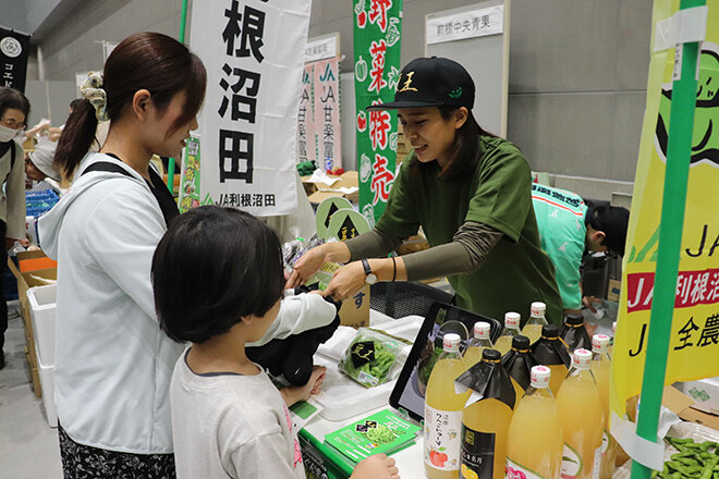 販売会の様子