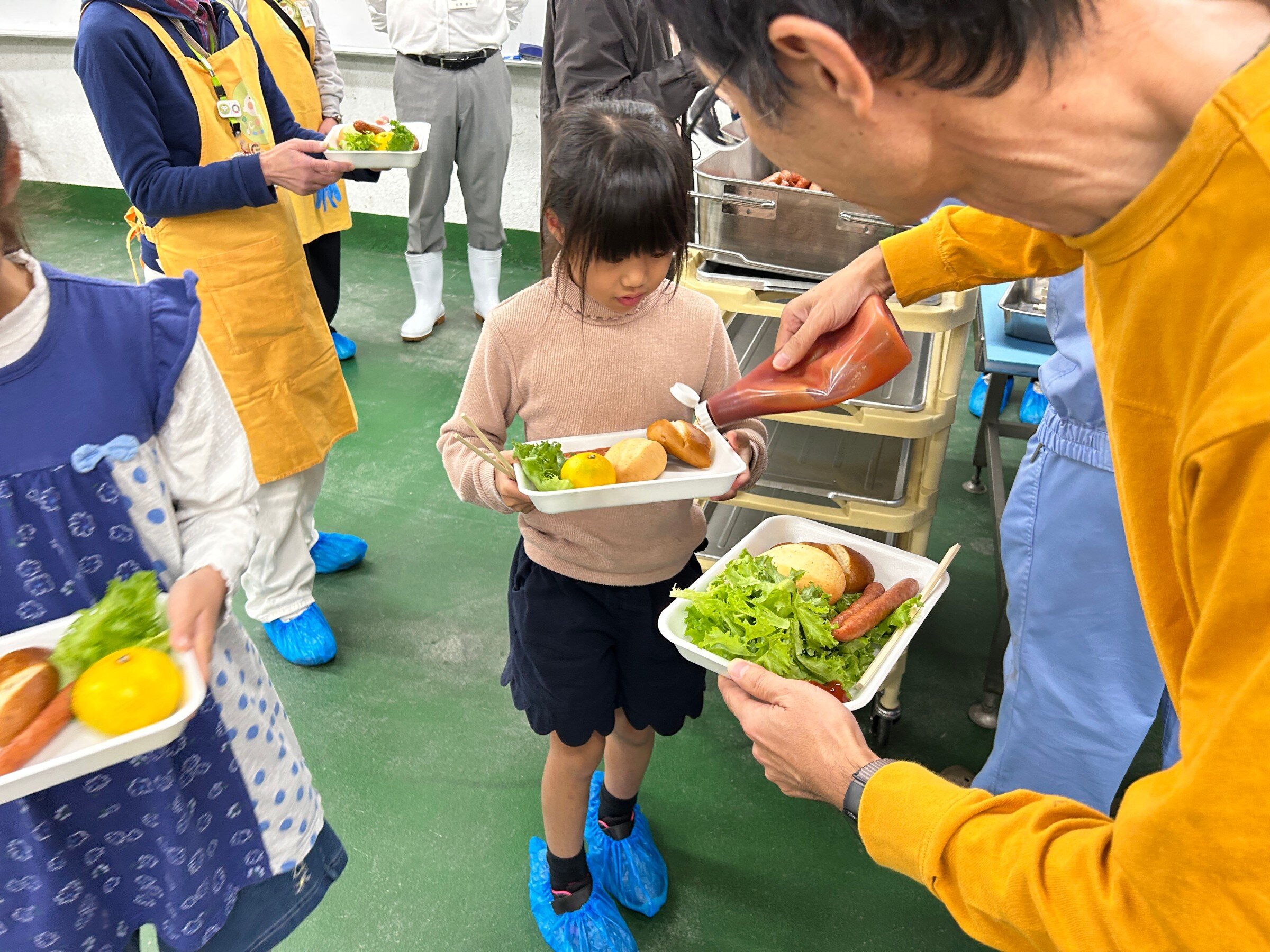 できたてのソーセージは格別