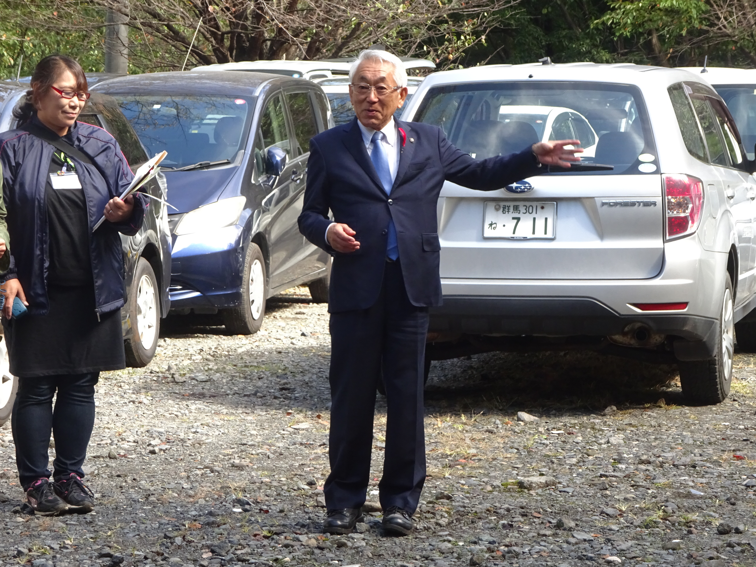 沼田市　横山市長よりご挨拶をいただきました